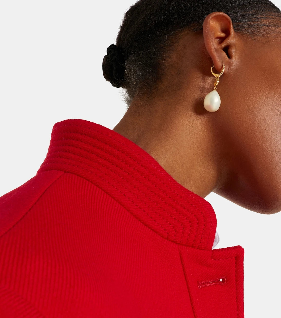 Valentino - VLogo faux pearl drop earrings