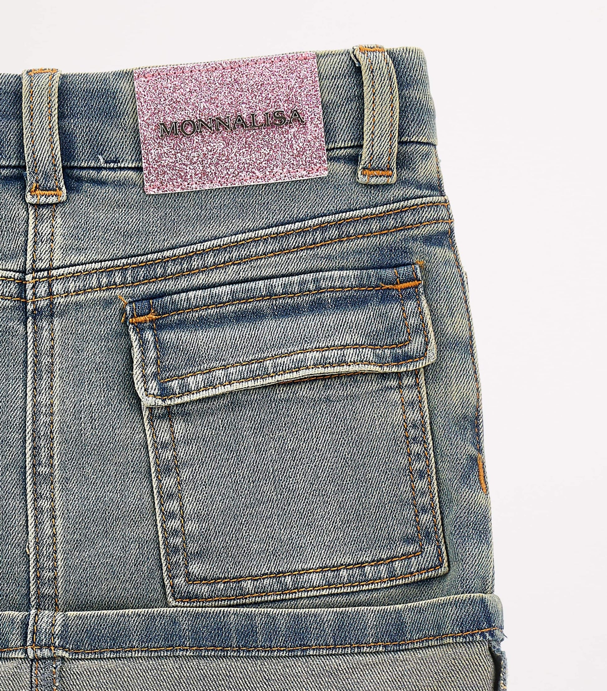 Denim Mini Skirt (2-12 Years)