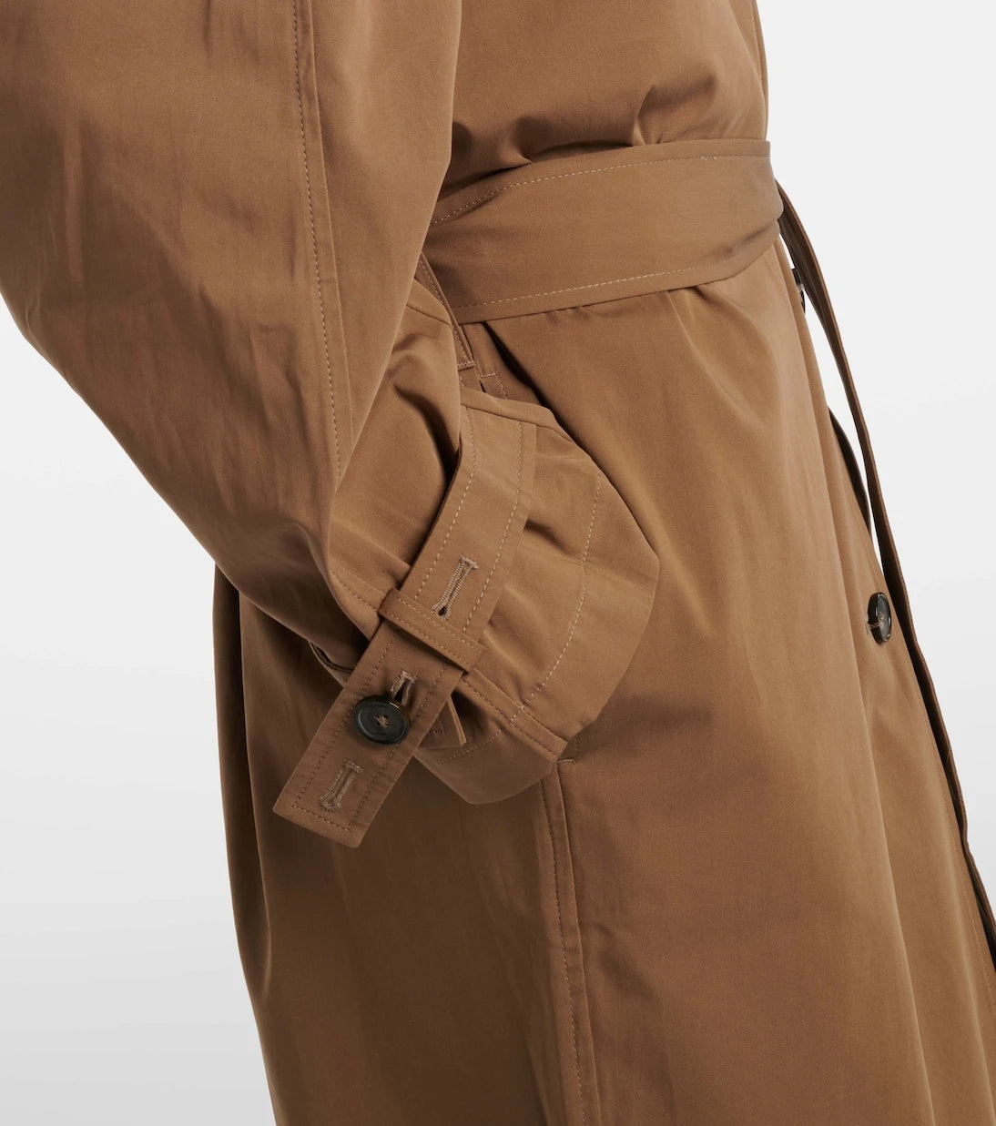 Toteme - Belted cotton trench coat