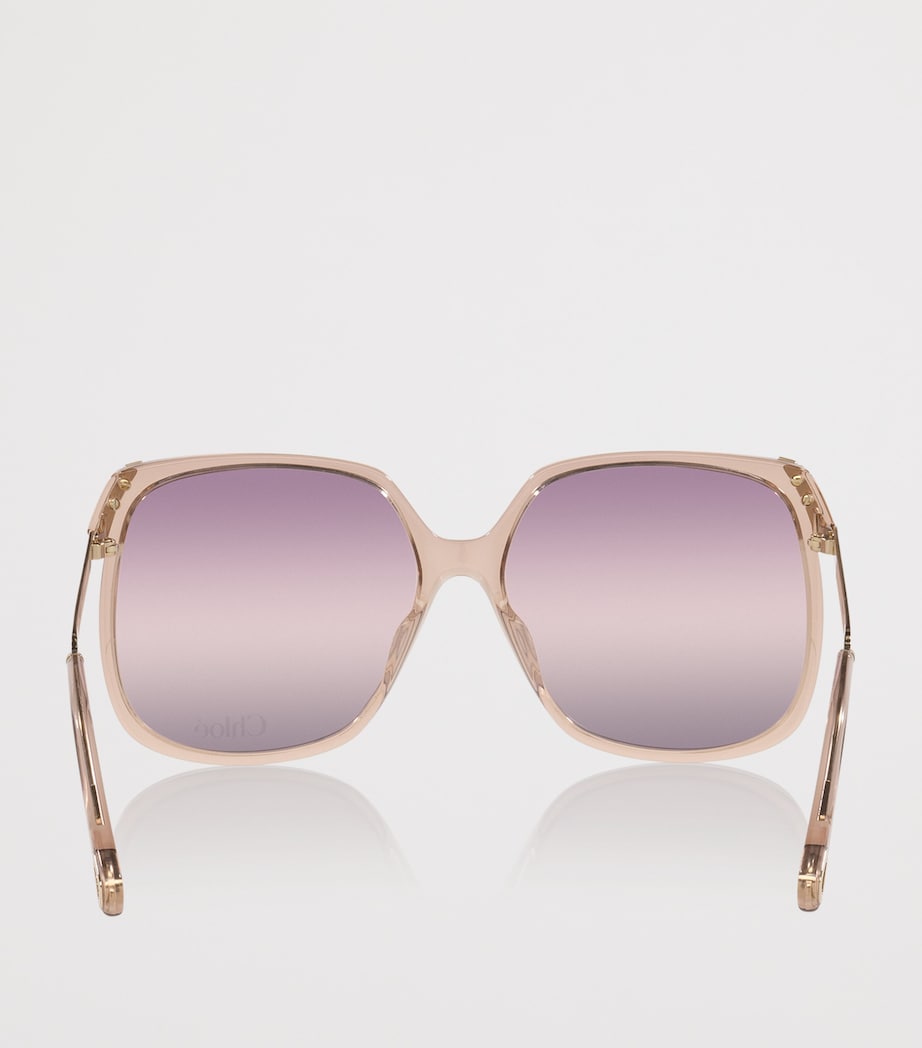 Brown CH0286S Rectangle Sunglasses