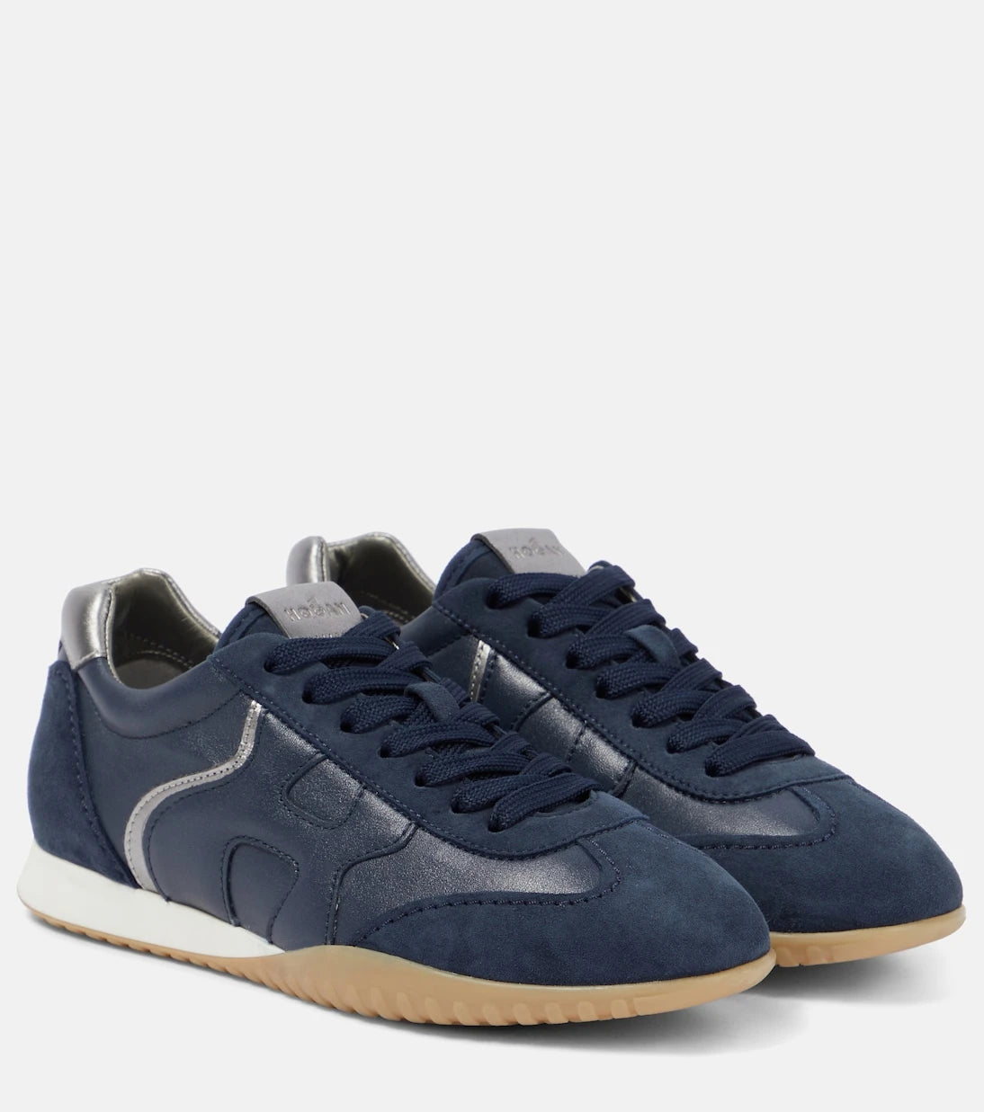 Hogan - Olympia-Z suede and leather sneakers