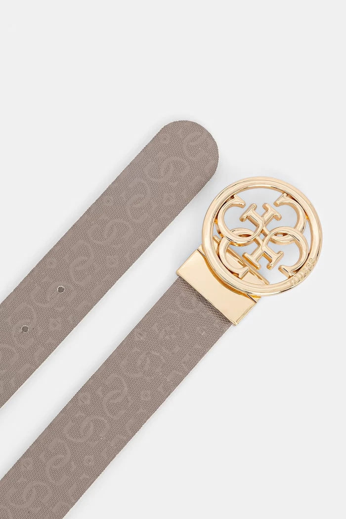 Guess çift taraflı kadın suni deri kemer STACEY