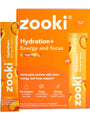 YourZooki Hydration + Energy and Focus Electrolyte Sachets (Pack of 30)