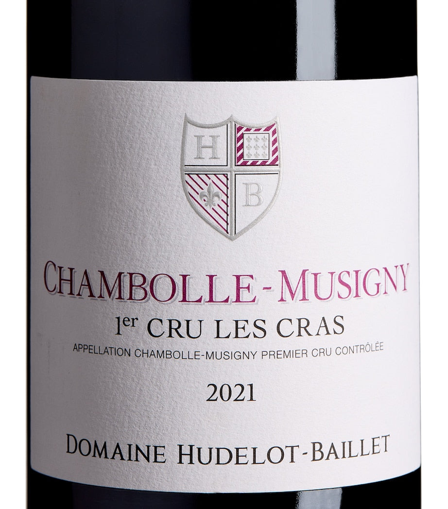 Hudelot-Baillet Les Cras Chambolle-Musigny Premier Cru 2021 (75cl) – Burgundy, France