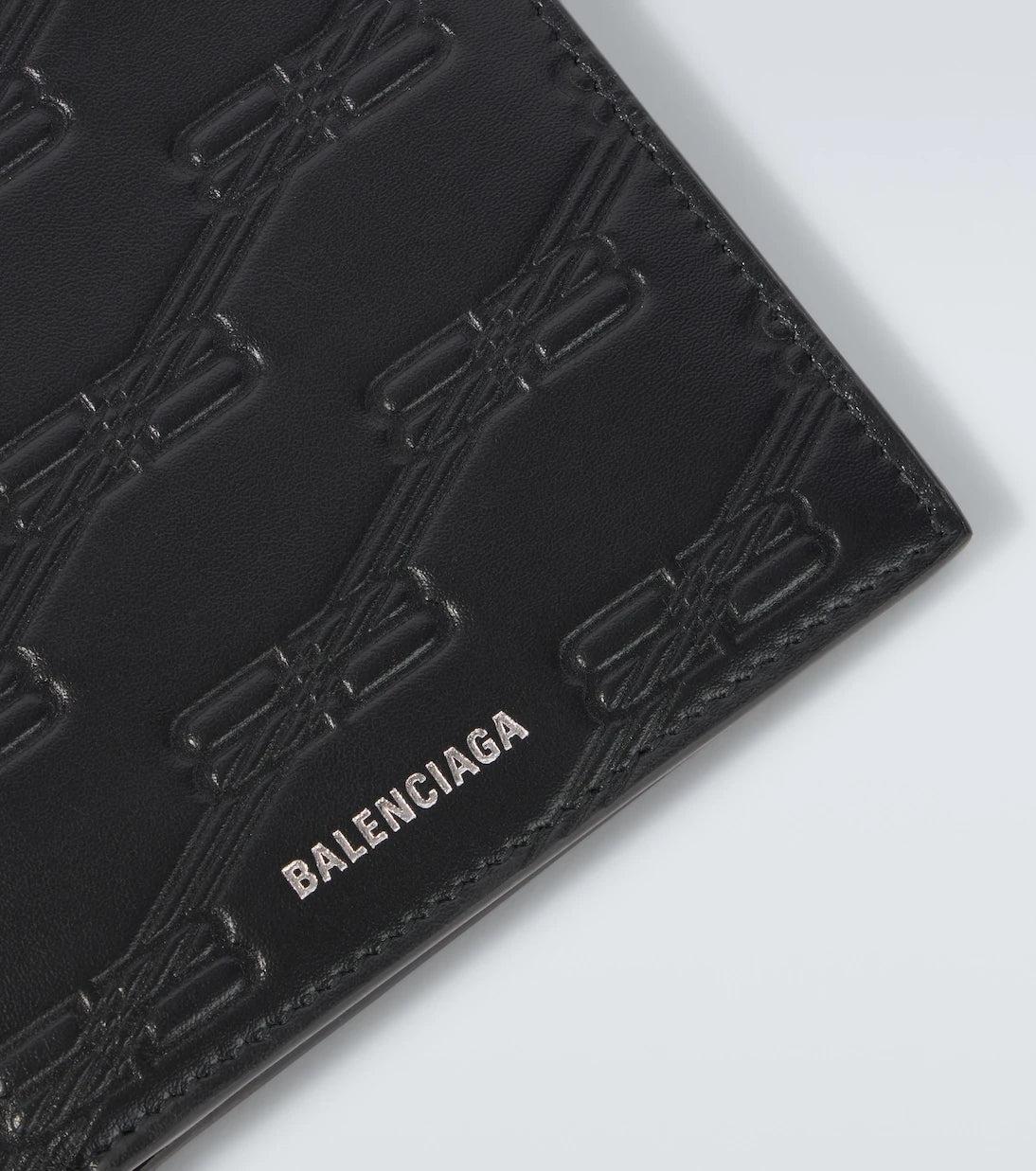 Balenciaga - BB debossed bifold wallet