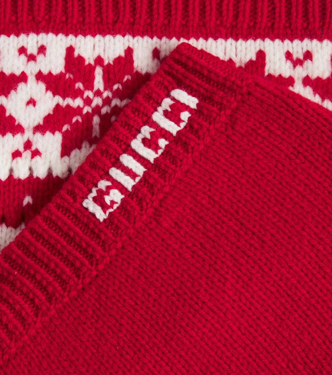 Gucci Kids - تنورة من صوف Fair Isle