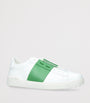 Valentino Garavani Leather Open Sneakers