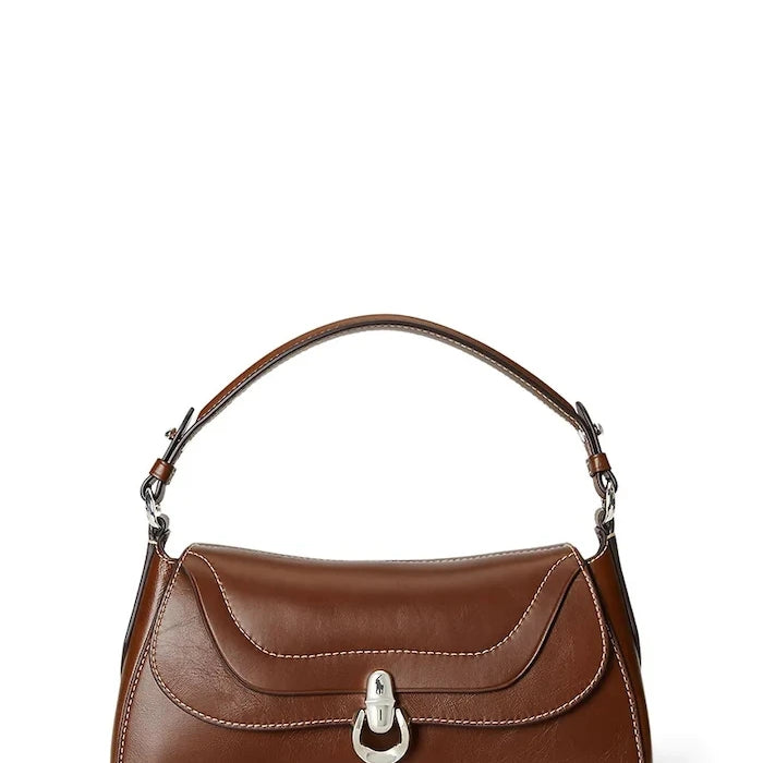 Polo Ralph Lauren kadın deri crossbody çanta