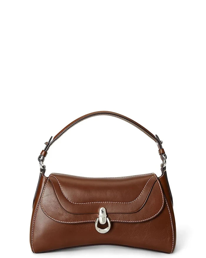 Polo Ralph Lauren kadın deri crossbody çanta