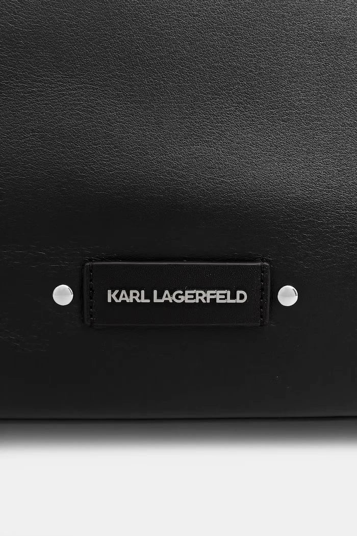 Karl Lagerfeld чанта tote дамска от кожа K/EYELETS