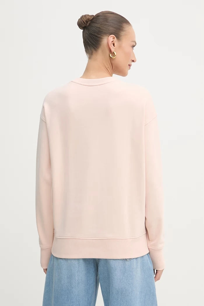 BOSS Orange Kadın Pamuklu Oversize Sweatshirt