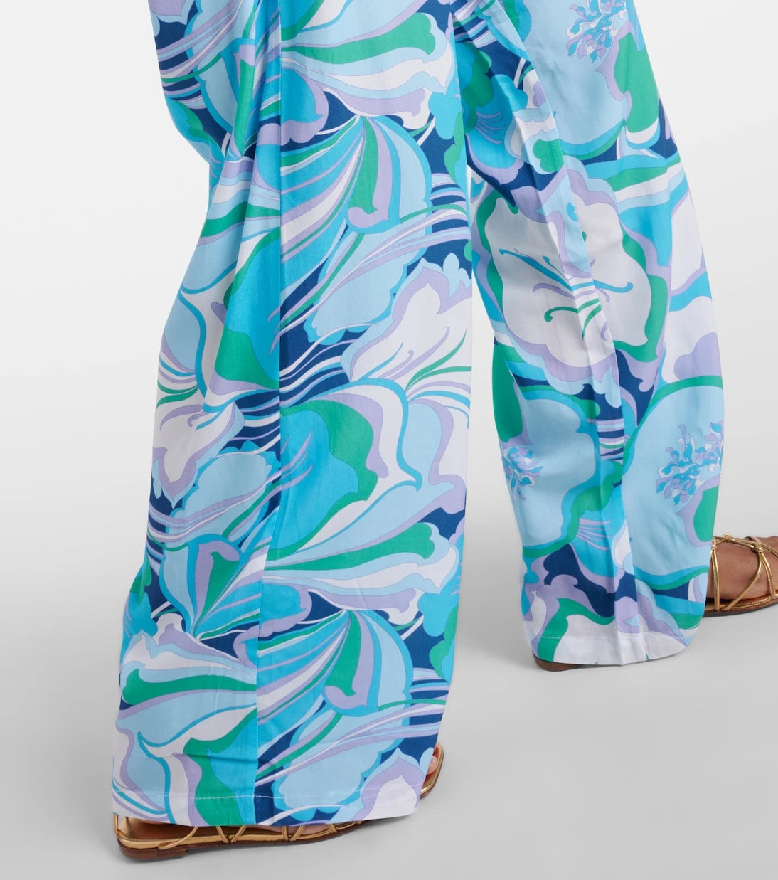 Melissa Odabash - Olivia floral wide-leg pants
