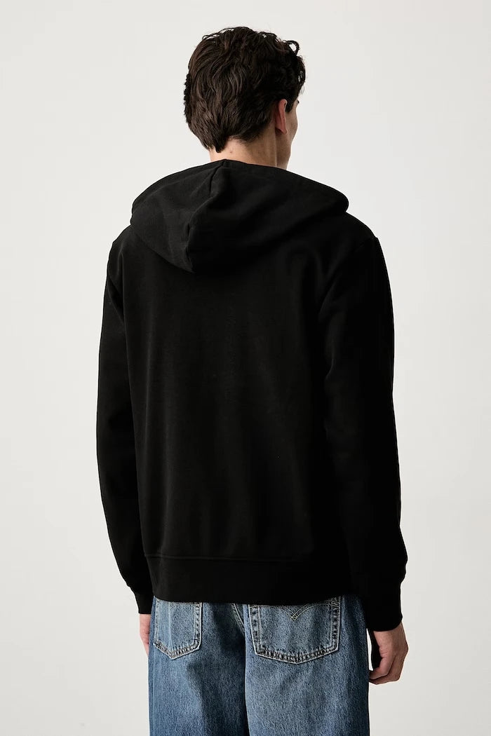 G-Star kapüşonlu erkek pamuklu Script half zip hdd sw
