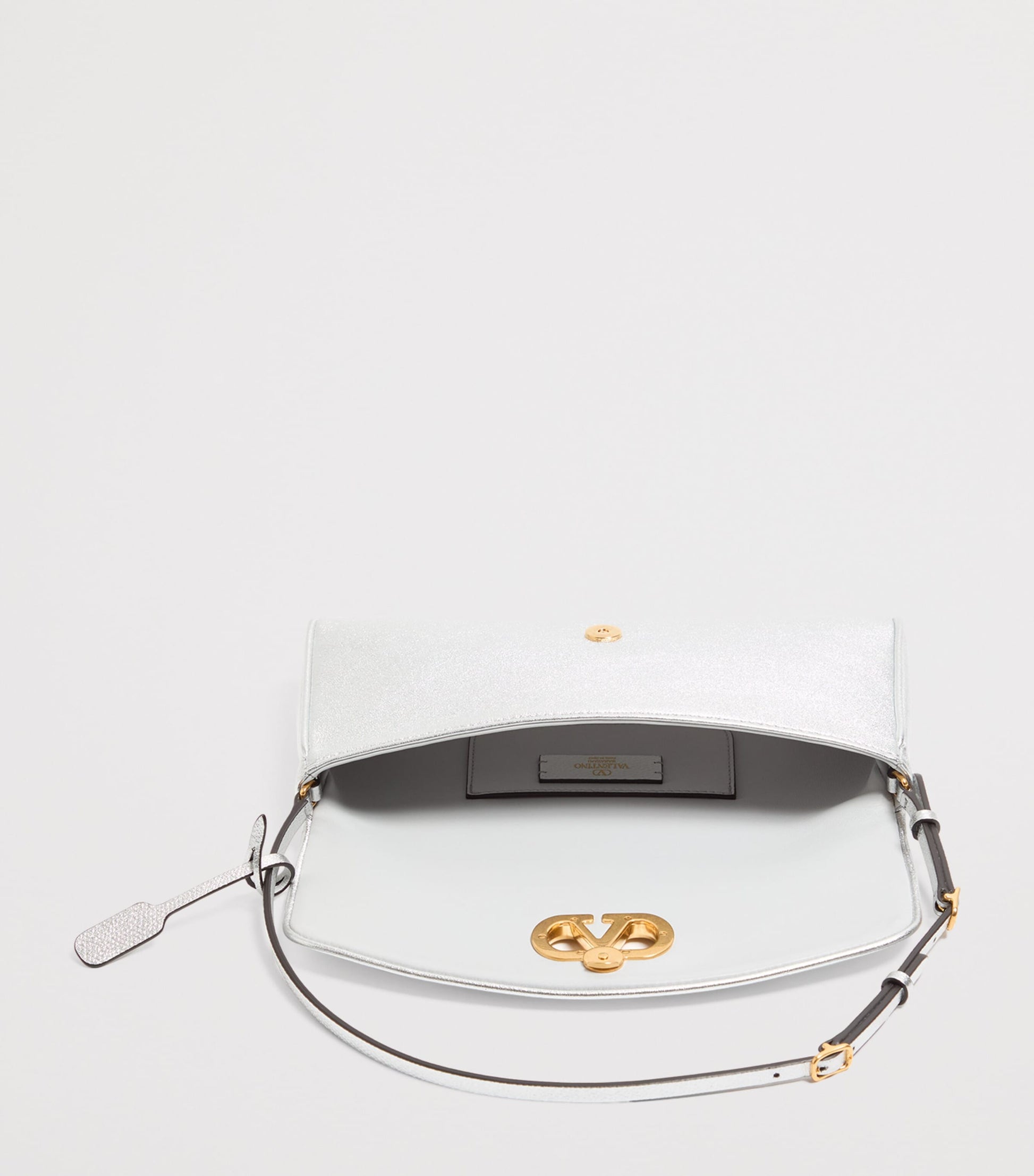 Valentino Garavani Small Leather DeVain Shoulder Bag