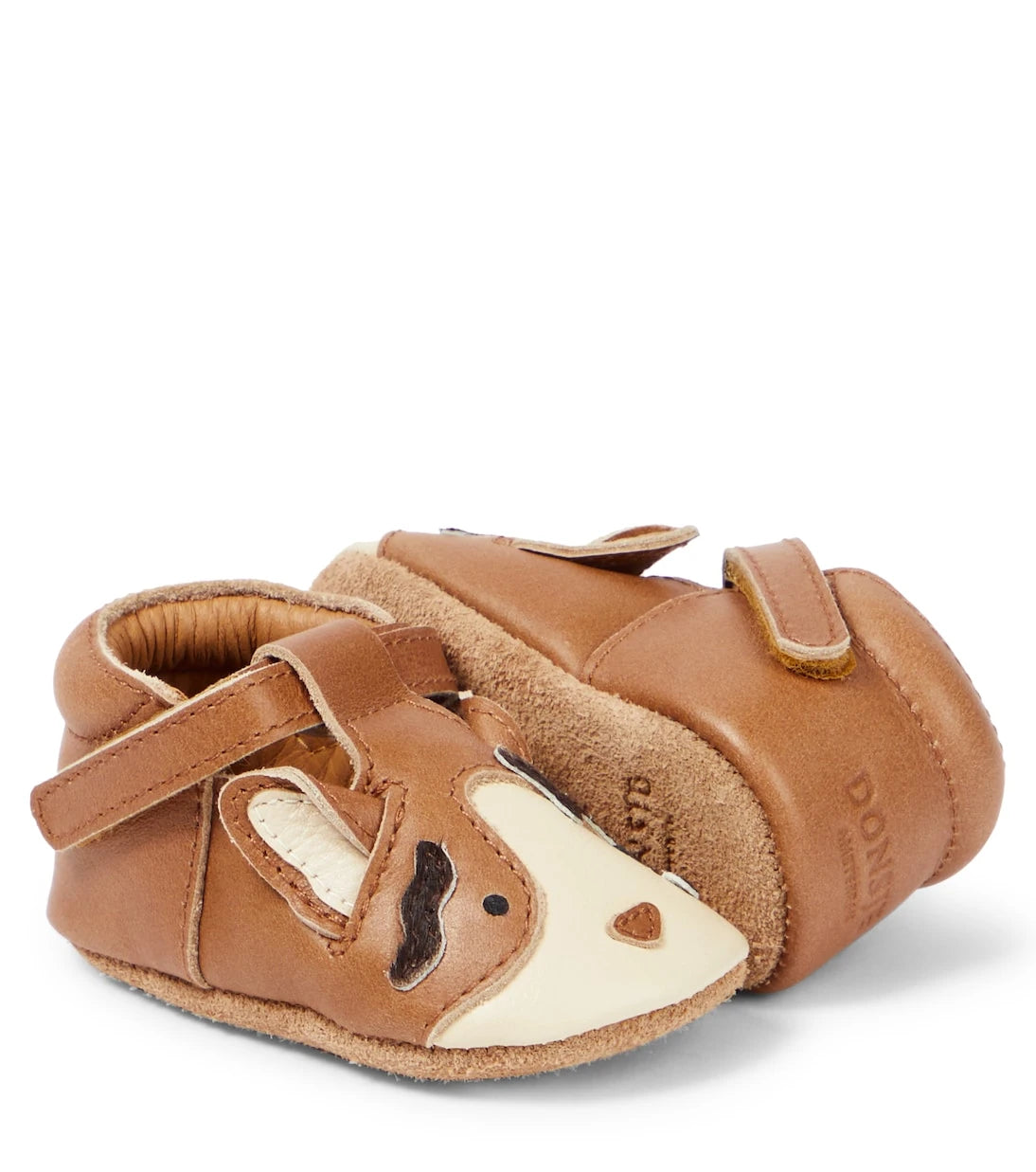 Donsje - Baby Spark Calico Cat leather shoes
