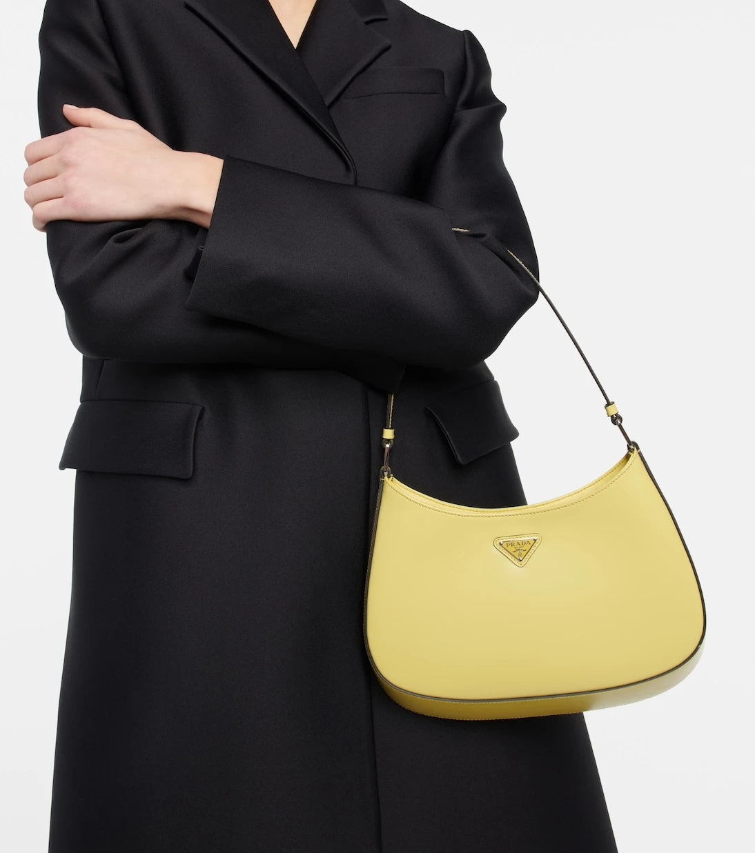 Prada - Cleo Small leather shoulder bag