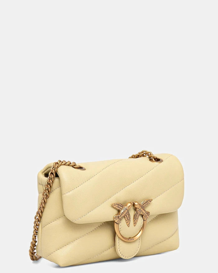 Pinko kadın deri crossbody çanta
