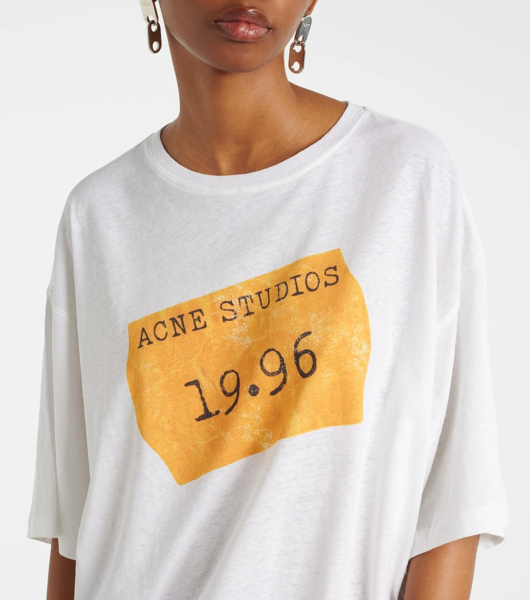 Acne Studios - Logo cotton-blend jersey T-shirt