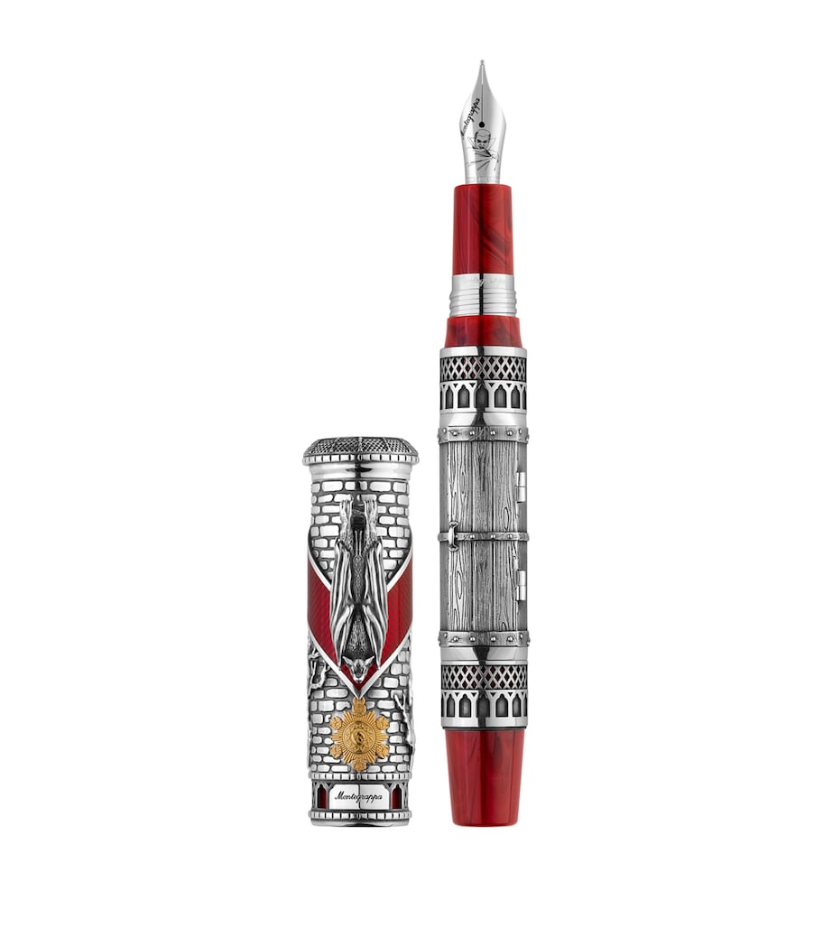Montegrappa Sterling Silver Dracula Fountain Pen