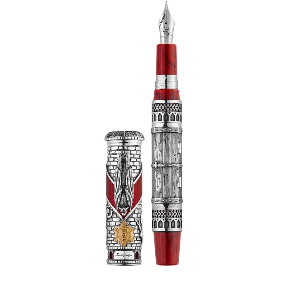 Montegrappa Sterling Silver Dracula Fountain Pen
