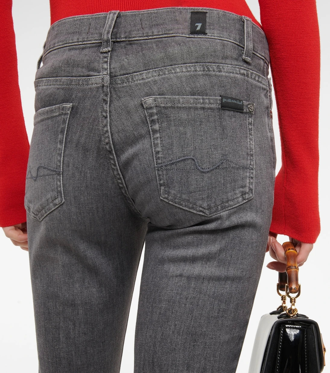 7 For All Mankind - Mid-rise bootcut jeans