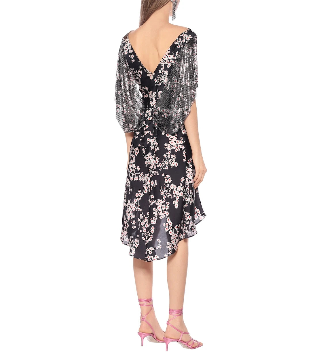 Rabanne - Embellished floral dress