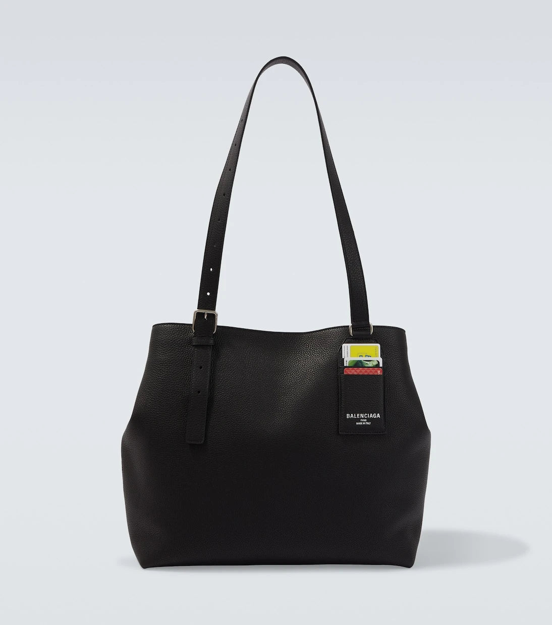 Balenciaga - حقيبة حمل من الجلد المحبب