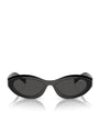 Prada Black Acetate 0PR 26ZS Sunglasses
