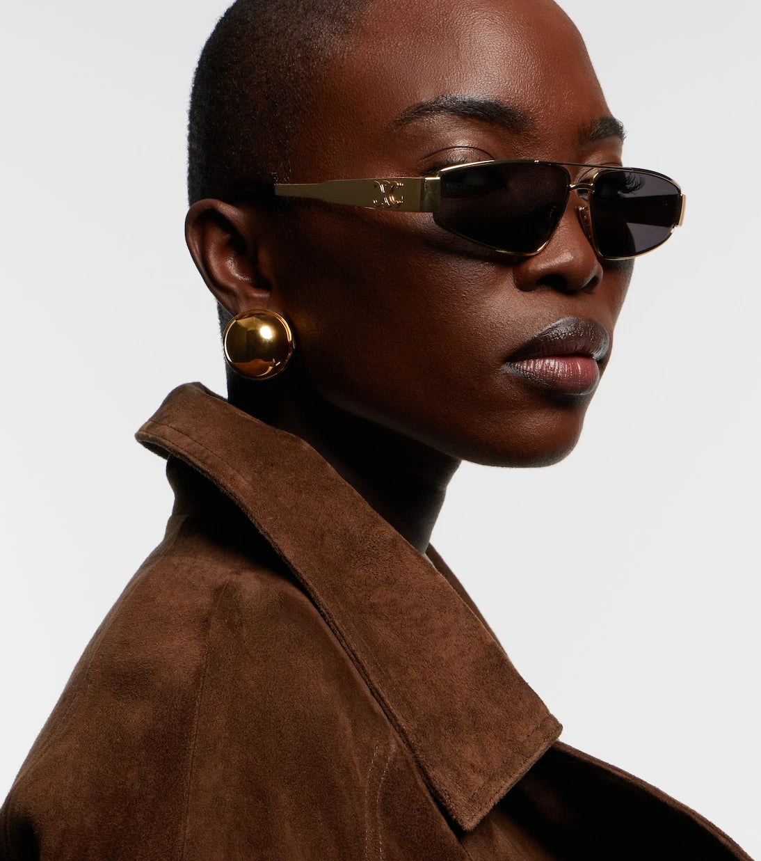 Celine Eyewear - Triomphe Metal 05 aviator sunglasses