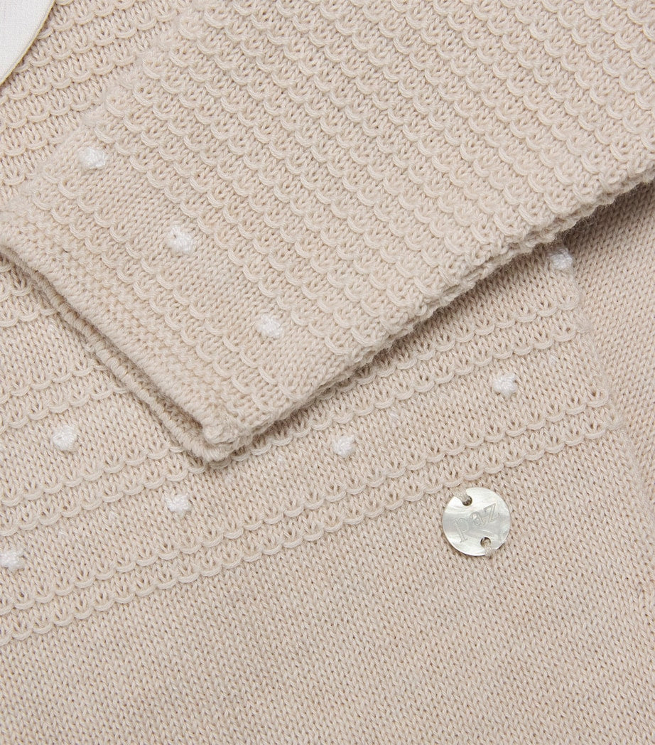 Paz Rodriguez Cotton Knitted Nectar All-In-One (0-12 Months)