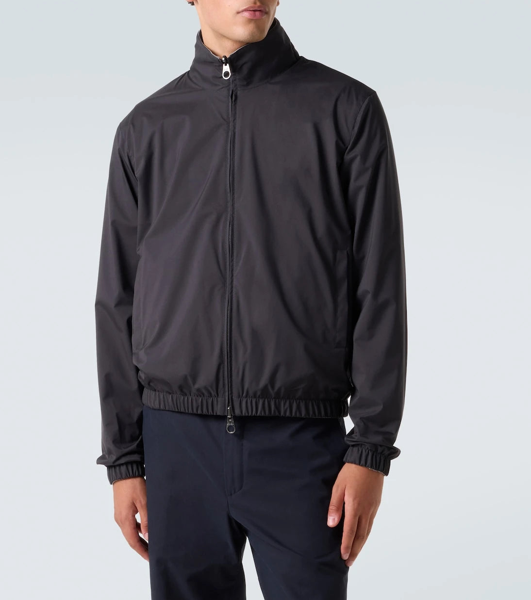 Loro Piana - Reversible cashmere bomber jacket