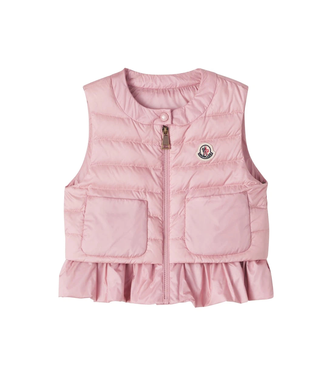 Moncler Enfant - Latife ruffled down vest