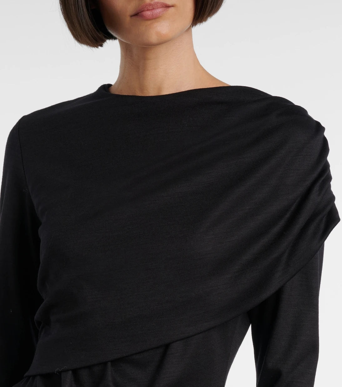Isabel Marant - Asna draped virgin wool top