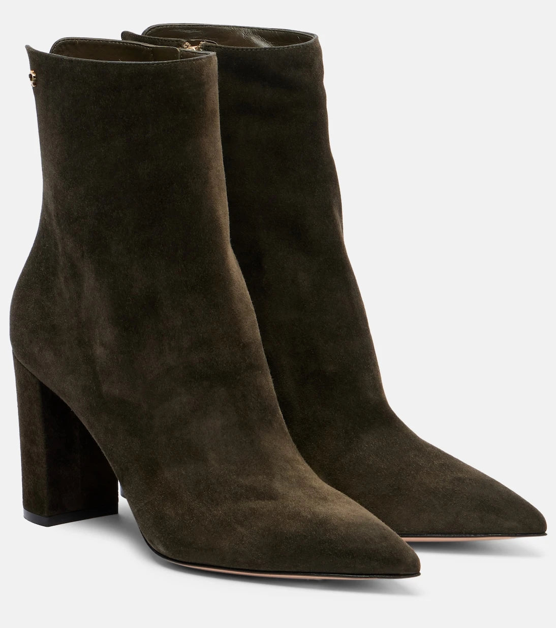 Gianvito Rossi - Lyell 85 suede ankle boots