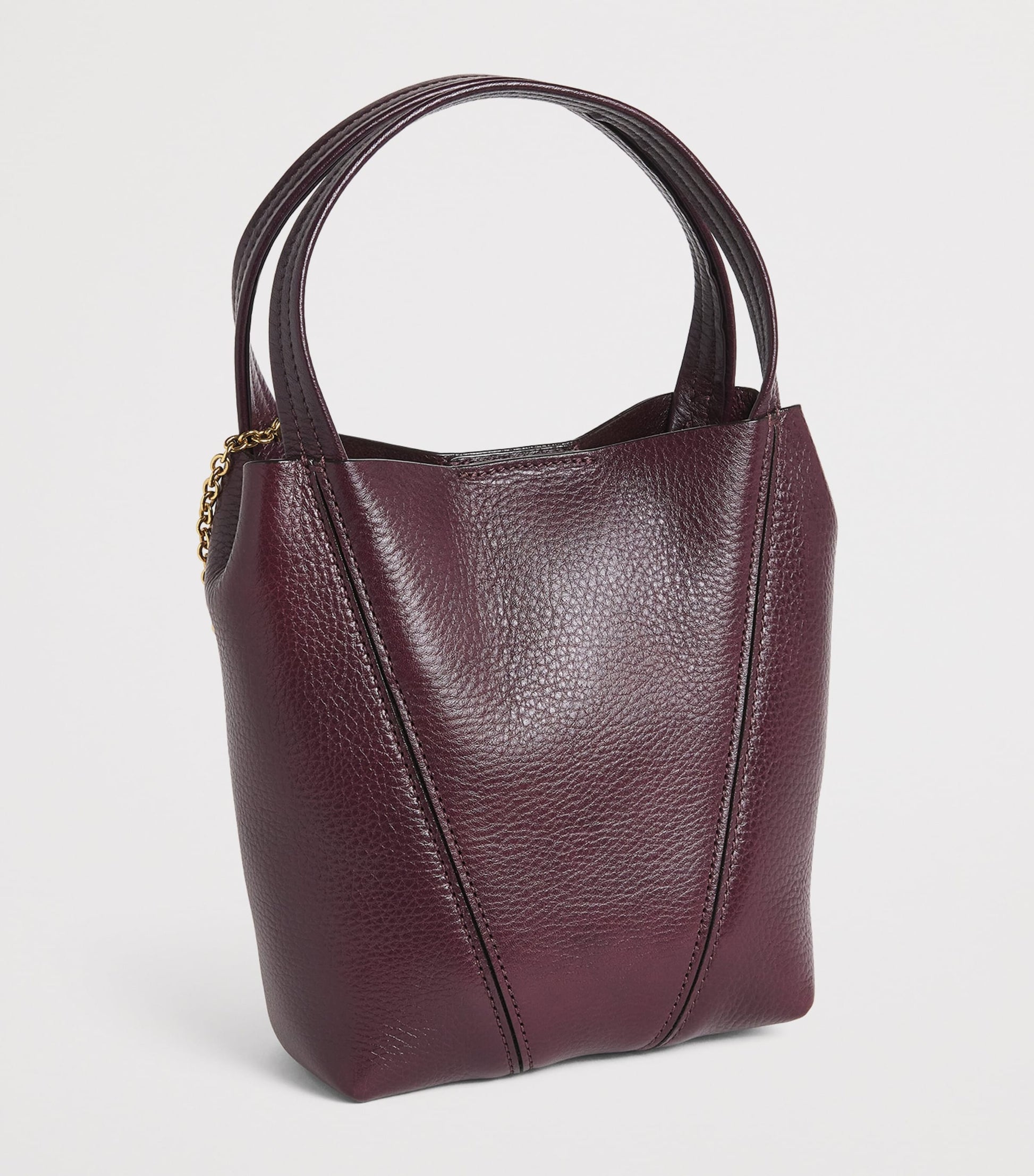 Chloé Small Leather Spin Tote Bag