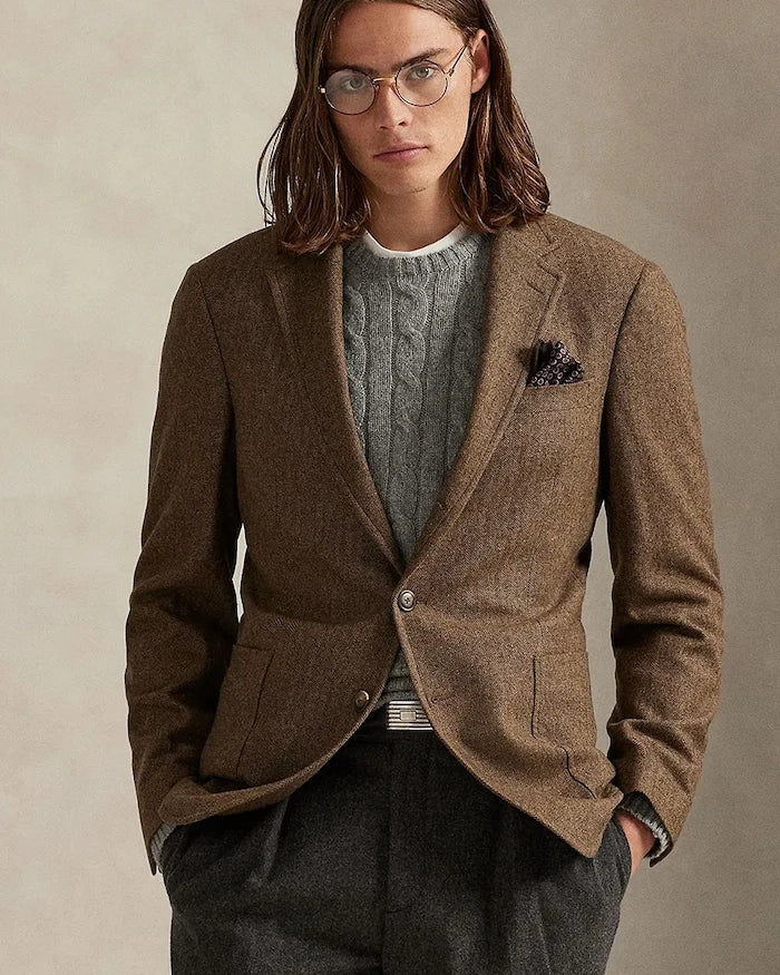 Polo Ralph Lauren erkek yünlü tek düğmeli ceket