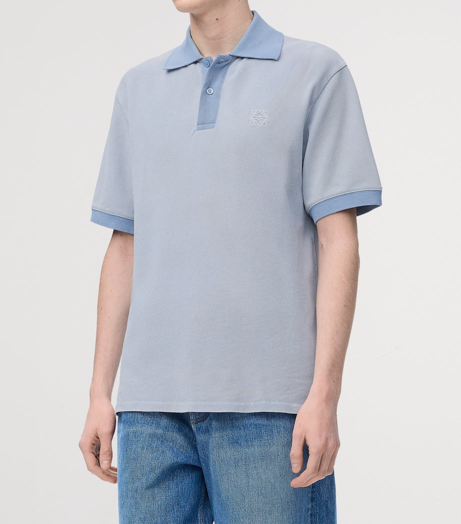 LOEWE Cotton Anagram Polo Shirt