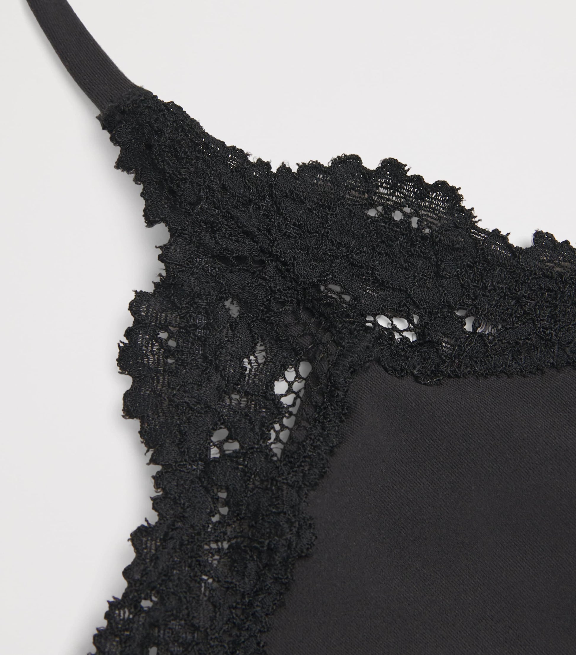 Black Fits Everybody Scoop-Neck Bralette