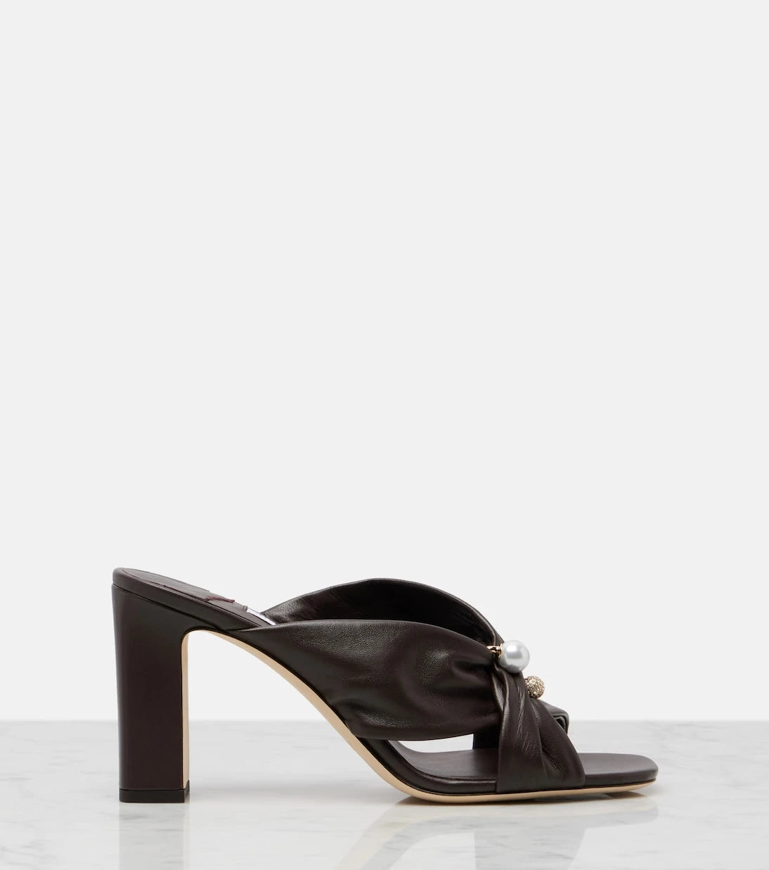 Jimmy Choo - Rafi embellished leather mules