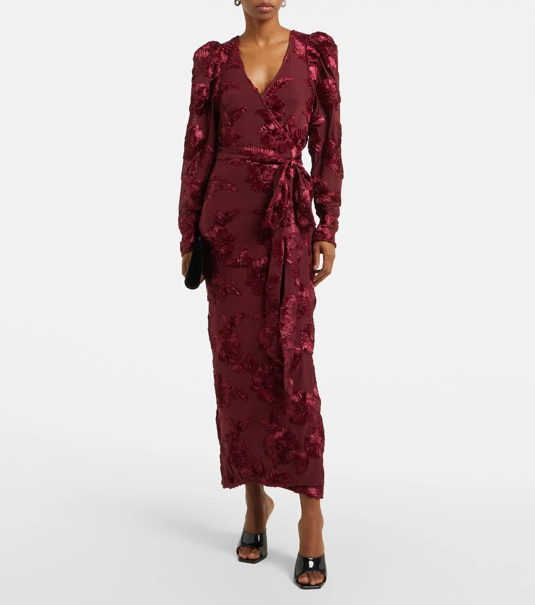 Rotate - Mesh midi dress