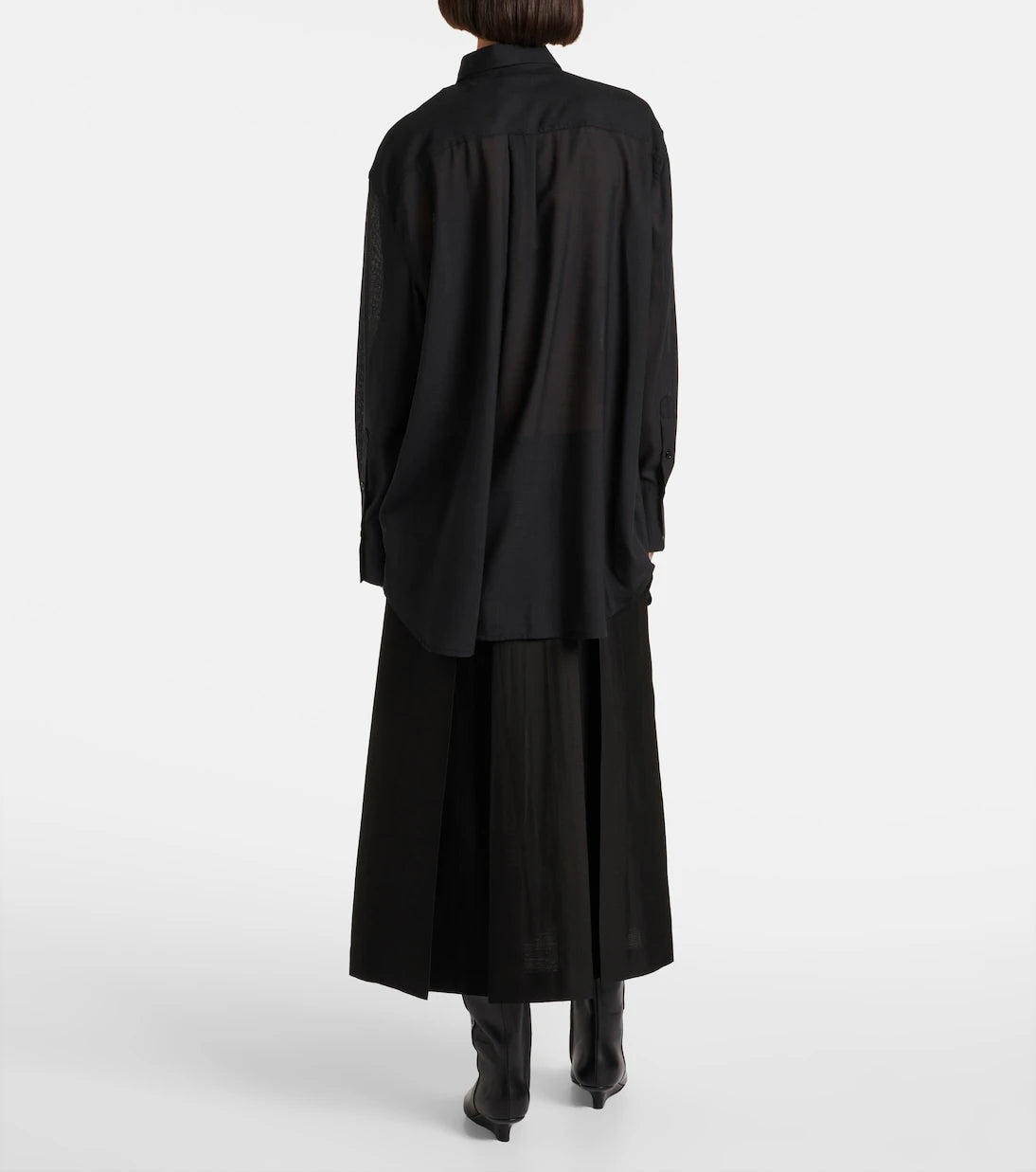 Toteme - Wool voile shirt