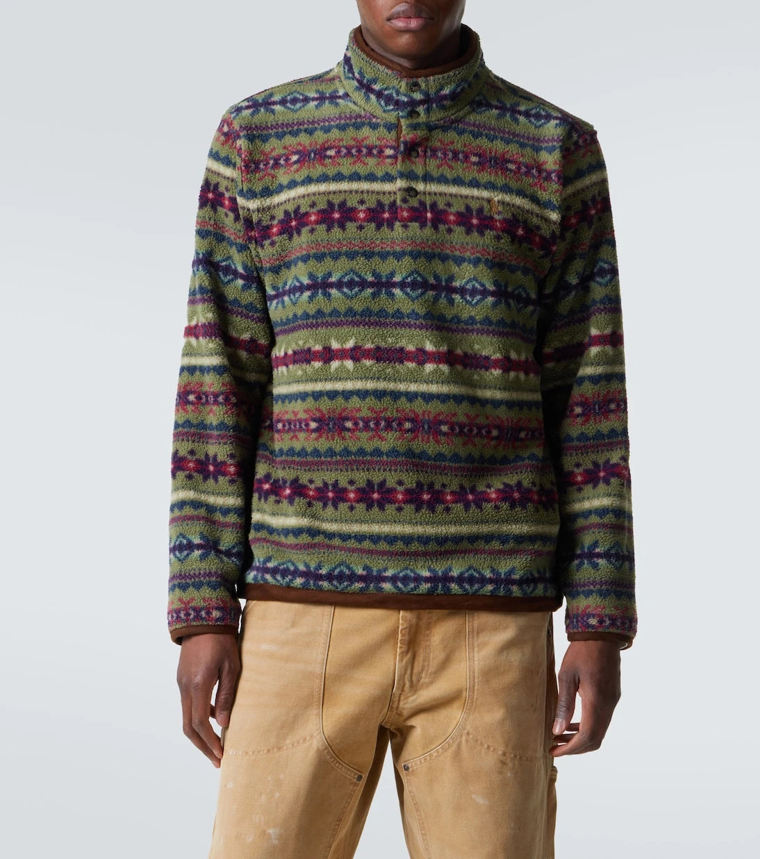 Polo Ralph Lauren - سترة تيدي مطبوعة