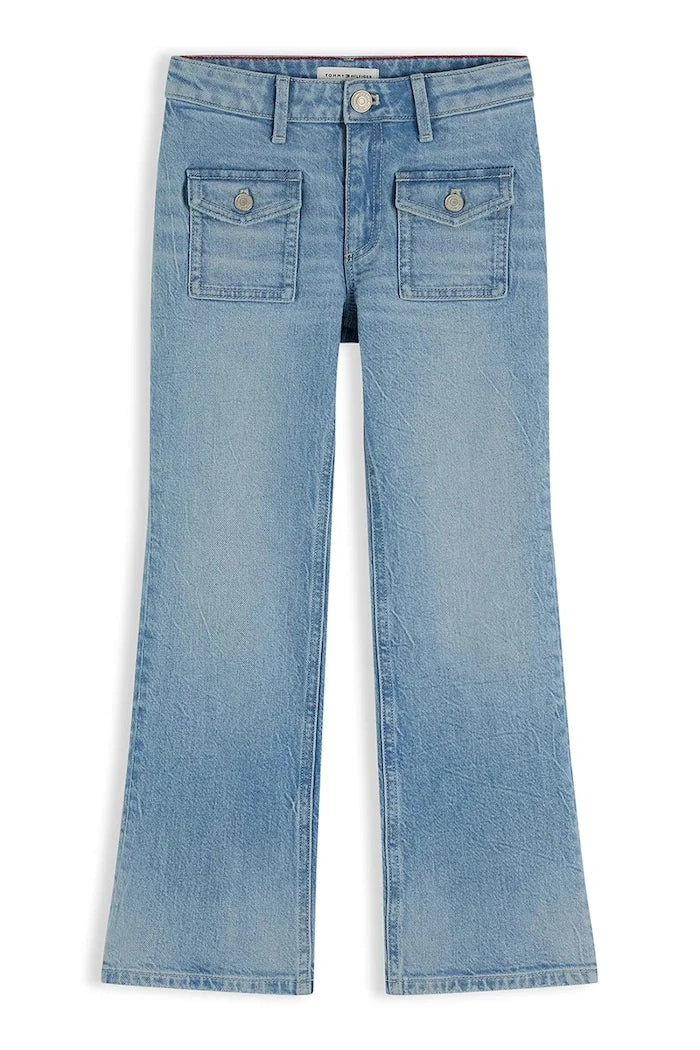 Tommy Hilfiger дънки flare за деца FLARE