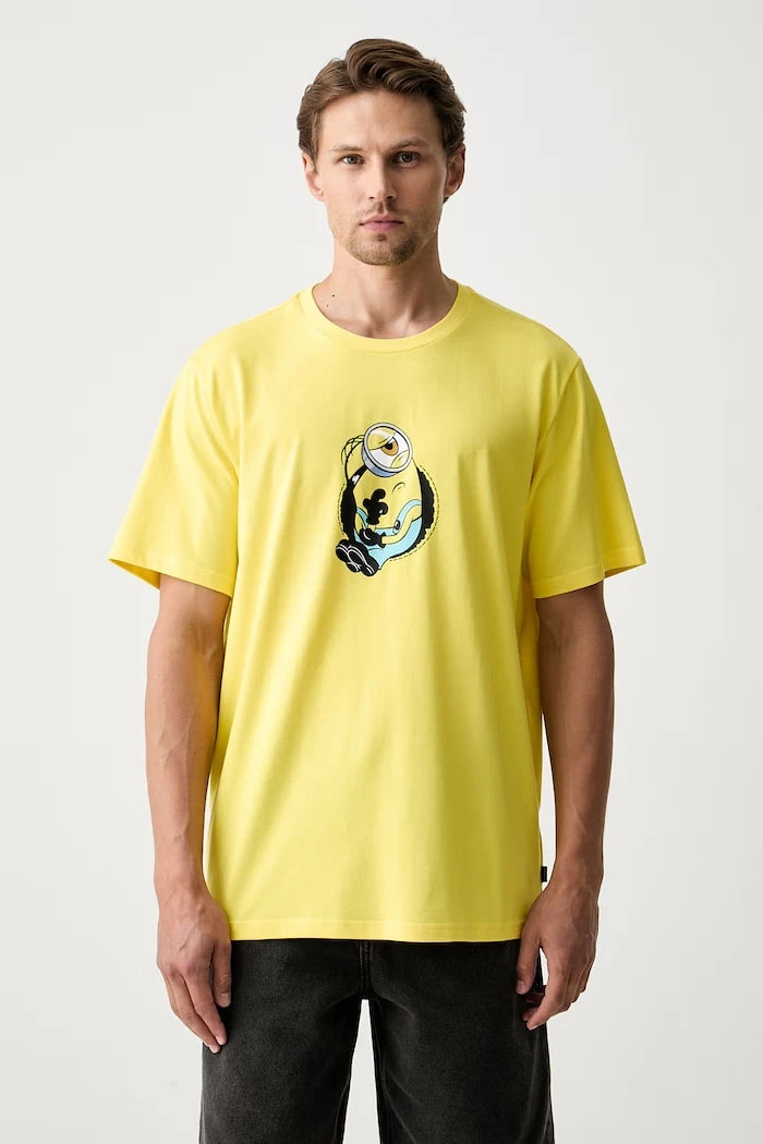 Converse pamuklu tişört x Minions & Monsters