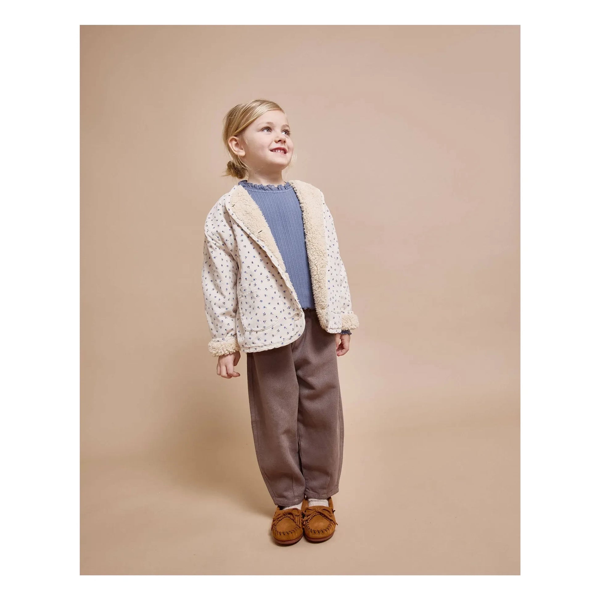 Búho - Organic cotton lined jacket | Ivory