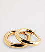 Tom Wood Small Gold-Plated Sterling Silver Hoop Earrings