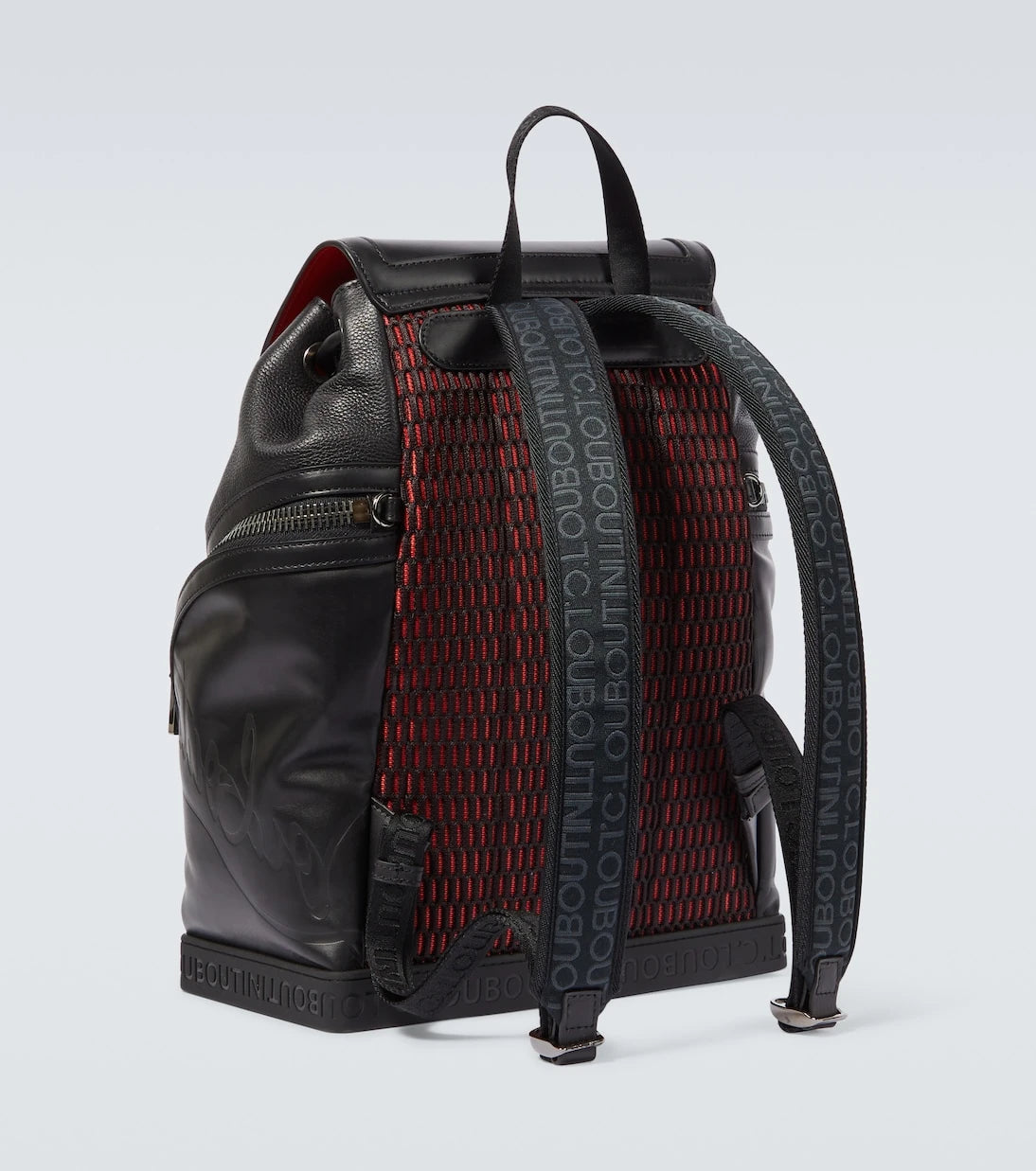 Christian Louboutin - Explorafunk logo leather backpack