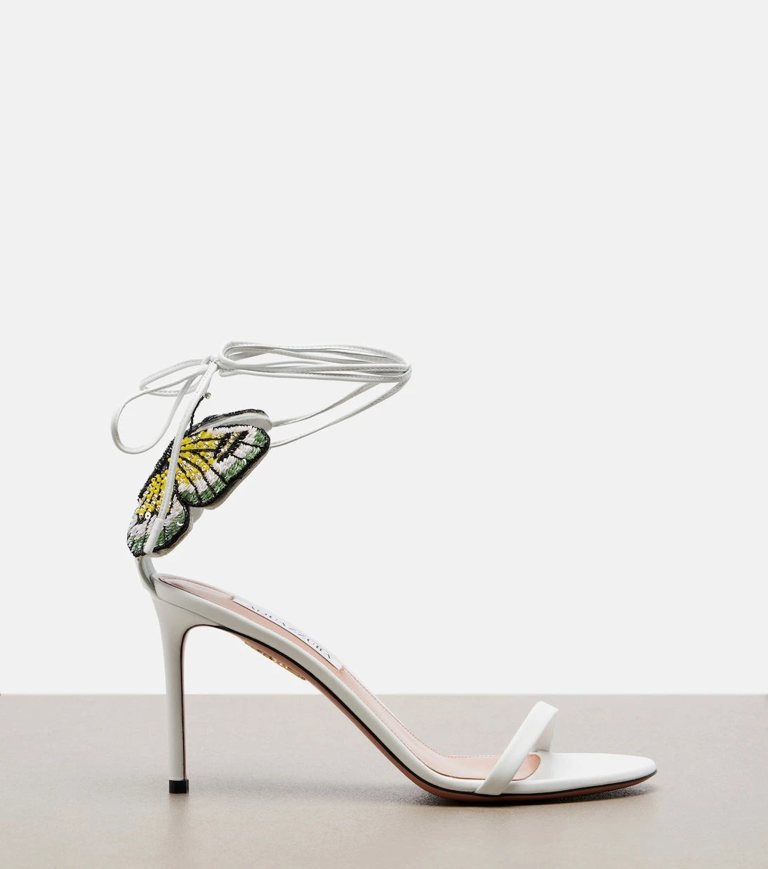 Aquazzura - Papillon D'Amour leather sandals