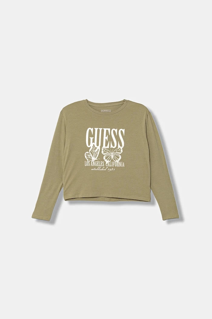 Детска блуза с дълги ръкави Guess