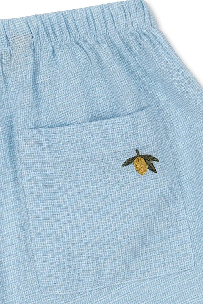 Konges Sløjd çocuklar için pamuk kısa şort FRAN SHORTS GOTS